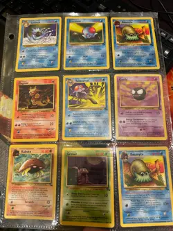 1999 Pokemon Cards - 39 Card Lot - Jungle, Fossil, Base - EXCELLENT CONDITION - Image 2