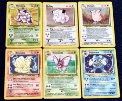 Original Pokemon WOTC TCG Cards, Base Jungle Fossil, 1-151 Set Complete 24 HOLOS - Image 4