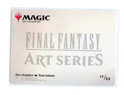 Vivi Ornitier Art Card S 17 Regular Final Fantasy MTG Card NM - Image 2