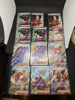 Pokemon Full Art Trainer Lot 12 Cards From Prismatic Evolutions. Cards M/NM - Image 1