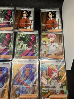 Pokemon Full Art Trainer Lot 12 Cards From Prismatic Evolutions. Cards M/NM - Image 3