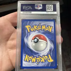 PSA 9 Misty's Seadra 1st Edition Gym Heroes 9/132 Pokemon Card MINT Holo - Image 3