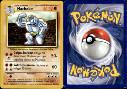 Pokemon TCG Machoke Base Set 34/102 Single, Uncommon Pokemon Card - Image 1