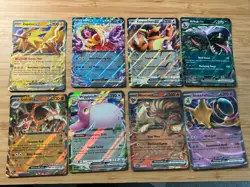 Pokemon TCG- Lot Of 8 Scarlet & Violet 151 Ex Cards MEW Set Zapdos Alakazam - Image 1