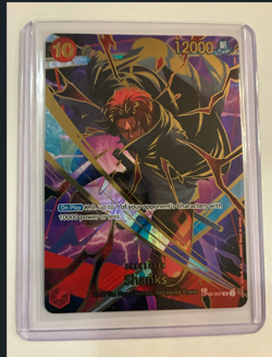 One Piece TCG The Best Vol. 2 PRB-02 OP06-007 Shanks SP (Parallel) English Card - Image 3