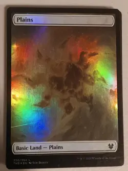 Mtg Theros Plains Basic Land Foil #250 Lot x11 - Image 1