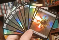 Mtg Theros Plains Basic Land Foil #250 Lot x11 - Image 2