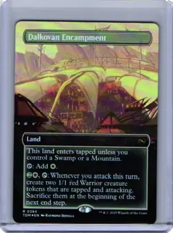 Dalkovan Encampment (Borderless) Tarkir: Dragonstorm Foil - Image 1