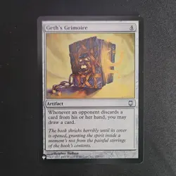 Geth's Grimoire - NM - Darksteel - MTG - Image 1