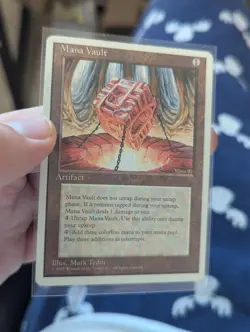 Mana Vault X1 Mtg 4th Fourth Edition Nm - Image 3