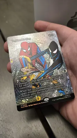 Leyline Binding Borderless Foil Marvel Universe Eternal Legal MTG - Image 2