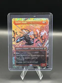 Spider-Punk (0207) (Borderless) Marvel's Spider-Man Foil - Image 1