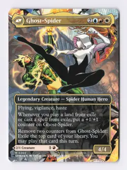 Gwen Stacy (Borderless) 0202 (M) MTG Marvel's Spider-Man (SPM) - Image 2