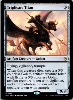 Triplicate Titan R Commander: Aetherdrift 143 LP Normal - Image 1