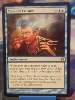 Memory Erosion - The List: Commander Anthology - Magic the Gathering - MTG - Image 1