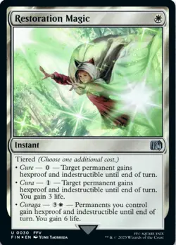 MTG Restoration Magic Foil NM FINAL FANTASY Magic 30 - Image 1