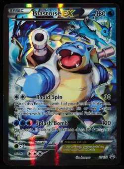Blastoise EX #XY122 NM Pokemon Card - Image 1