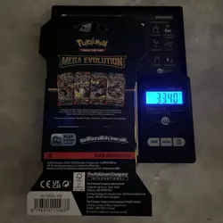 (VERY HEAVY) 33.40g Pokemon TCG Mega Evolution Booster Pack (SEALED) - Image 2