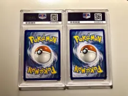 Pokemon 2019 Sun & Moon WONDROUS LABYRINTH / BLACK MARKET (HOLO) PSA 9 #134 #158 - Image 2
