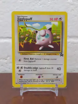 Pokemon Jigglypuff 7 WoTC Black Star Promo NM - Image 1