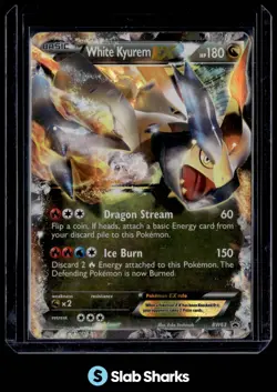 2011 POKEMON BW BLACK STAR PROMOS #BW63 WHITE KYUREM HOLO - Image 1