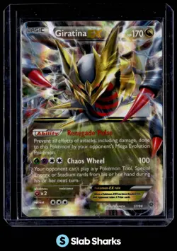 2015 POKEMON XY ANCIENT ORIGINS #57/98 GIRATINA HOLO - Image 1