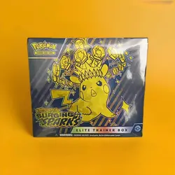 Pokemon Center Elite Trainer Box ETB Surging Sparks TCG Sealed New -l - Image 1