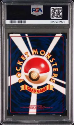 DARK VENUSAUR Trainers Magazine Holo Promo #3 PSA 8 Vintage Pokemon - Image 2