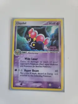 Pokemon TCG - Claydol - EX Holon Phantoms - Reverse Holo Stamped 38/110 LP - Image 1