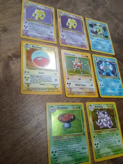 Pokemon Wotc Holo Lot Fossil Base Set 2 Jungle Hypno Nidoking Hitmonchan - Image 2