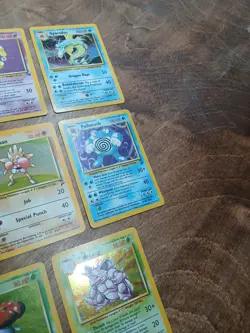 Pokemon Wotc Holo Lot Fossil Base Set 2 Jungle Hypno Nidoking Hitmonchan - Image 4