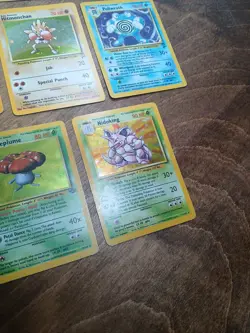 Pokemon Wotc Holo Lot Fossil Base Set 2 Jungle Hypno Nidoking Hitmonchan - Image 5
