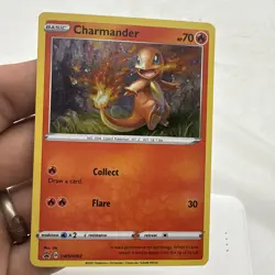 Charmander SWSH092 Black Star Promo Swirl 2021 Cosmos Holo Rare Pokemon - NM - Image 2