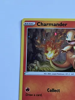 Charmander SWSH092 Pokemon Sword & Shield Promos 2021 Near Mint Black Star Holo - Image 5