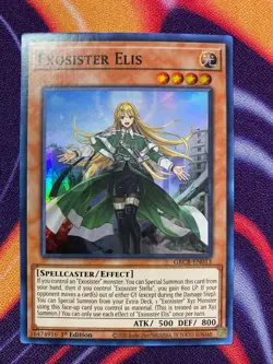 ( EXOSISTER ELIS ) Super Rare - GRCR-EN013 1st NM - Yu-Gi-Oh The Grand Creators - Image 1