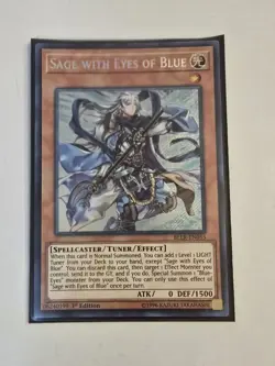 Sage with Eyes of Blue BLLR-EN055 Battles of Legend: Light's Revenge 1st Edition - Image 1