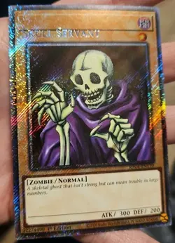 misprint name shift Skull Servant (Platinum Secret Rare) RA04-EN110 yugioh error - Image 1