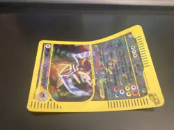 JUMBO BOX TOPPER POKEMON CARD-KABUTOPS (#12/12) REVERSE HOLO! Needs Flattening! - Image 1