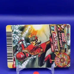 Gokai Red Super Sentai Battle Dice-O TCG Card DX.3-003 Bandai Japanese #3 - Image 3