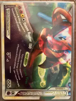 Rayquaza & Deoxys Legend 89/90 and 90/90 Top and Bottom cards ungraded - Image 3