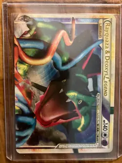 Rayquaza & Deoxys Legend 89/90 and 90/90 Top and Bottom cards ungraded - Image 4