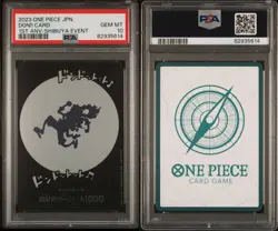 PSA 10 Don Card Luffy Nika Gear 5 1st ANV Shibuya Event Japanese One Piece Card - Image 2