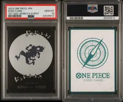 PSA 10 Don Card Luffy Nika Gear 5 1st ANV Shibuya Event Japanese One Piece Card - Image 3