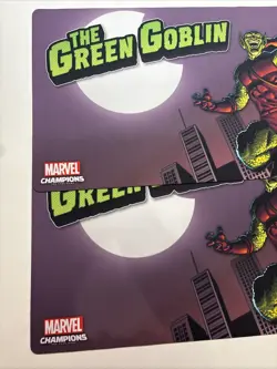 Marvel Champions The Card Game Green Goblin Game Mat Playmat X2 LCG OP Exclusive - Image 3