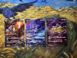 Pokemon Card Suicune V 215/172 & Entei V 213/172 & Raikou V 218/172 SAR Japanese - Image 1