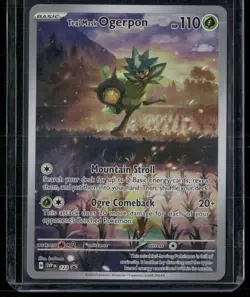 Teal Mask Ogerpon - Promo SV: Scarlet & Violet Promo Cards 123 NM - Image 1