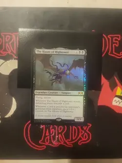 Magic The Gathering Media Promos "The Haunt Of Hightower" FOIL MYTHIC NM - Image 1