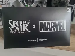 MTG Secret Lair Marvel Deadpool Rainbow Foil Edition Magic: the Gathering Sealed - Image 1