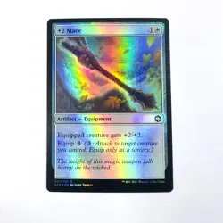 +2 Mace 1 - MTG - Adventures in the Forgotten Realms - NM Foil - Image 1