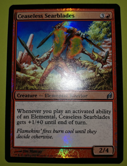 FOIL Ceaseless Searblades x1 Lorwyn 1x Magic the Gathering MTG - Image 1